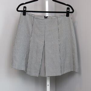 Vintage All That Jazz Houndstooth Pleated Skirt – Size 13/14